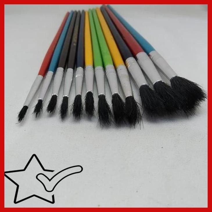 

[DMS] KUAS CAT LUKIS AIR PAINT BRUSH NO 9 NO9