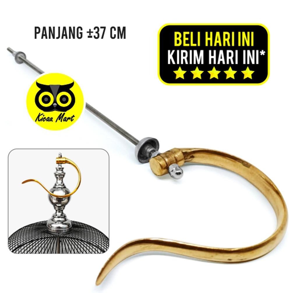 KICAU MART GANTUNGAN KANDANG BURUNG KUNINGAN LIPAT CANTOLAN SANGKAR MURAI KOTAK LOVEBIRD EBOD ORIQ J