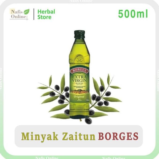 

BEBAS ONGKIR - Minyak Zaitun BORGES 500 ML Asli | Extra Virgin Olive Oil