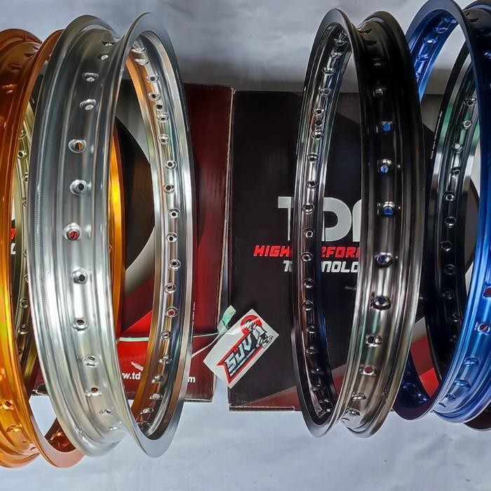 Velg Tdr Ring 17 140/160/185 W Shape Murah Original Dan Terpercaya