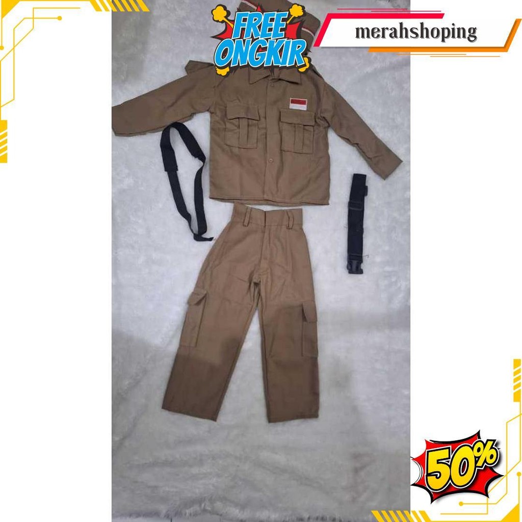 Seragam Pahlawan Kostum Baju Profesi Anak Baju Kostum Anak Pejuang Kemerdekaan Anak Seragam Profesi 