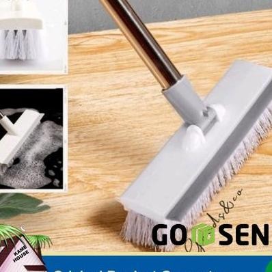 Sikat Wc 2 In 1 Dengan Wiper Sikat Toilet Sikat Lantai Toilet Sikat