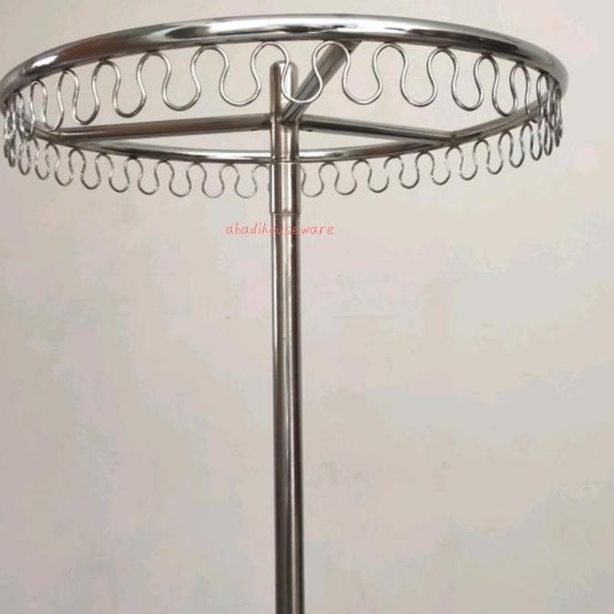 TERLARIS - JEMURAN BAJU BULAT KAKI 4 JEMURAN PUTAR KAKI 4 JEMURAN PAKAIAN BULAT JEMURAN BESI BULAT