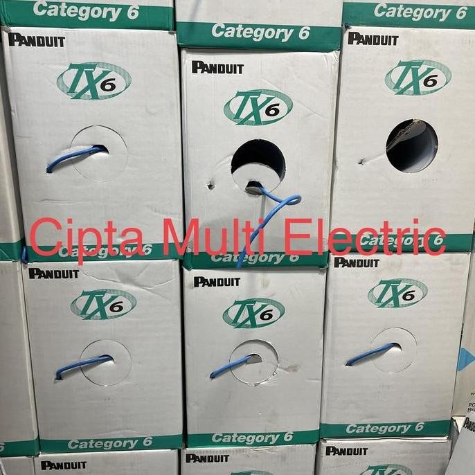 TERBARU - Kabel UTP Panduit TX6 Cat6 / UTP Cat6 Panduit Tx6 Biru 305m / UTP TX6