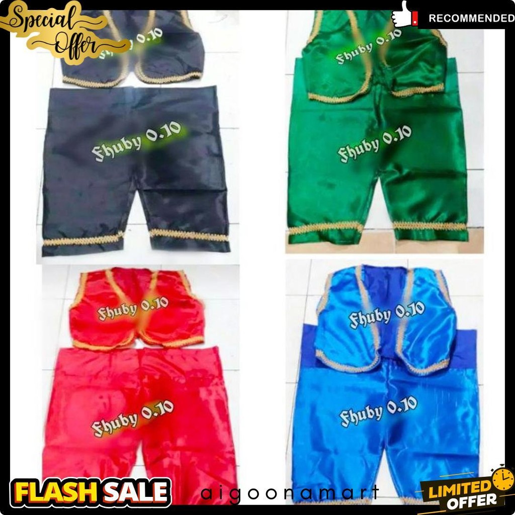 Pakaian Kuda Lumping - Baju Jaranan - Satu Set Kostum Jaranan Diskon