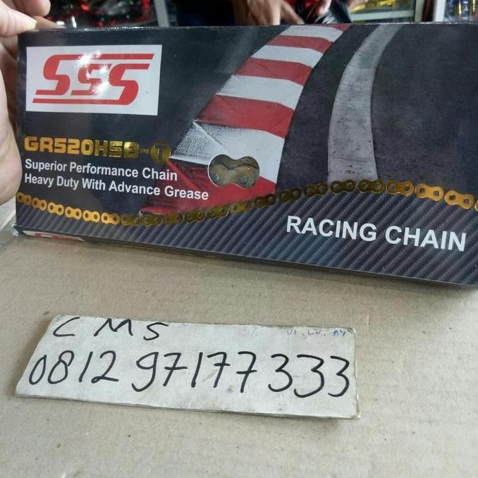 RANTAI SSS 520-110 HSBT / Rantai Ninja 250 SSS 520 - 110 HSBT