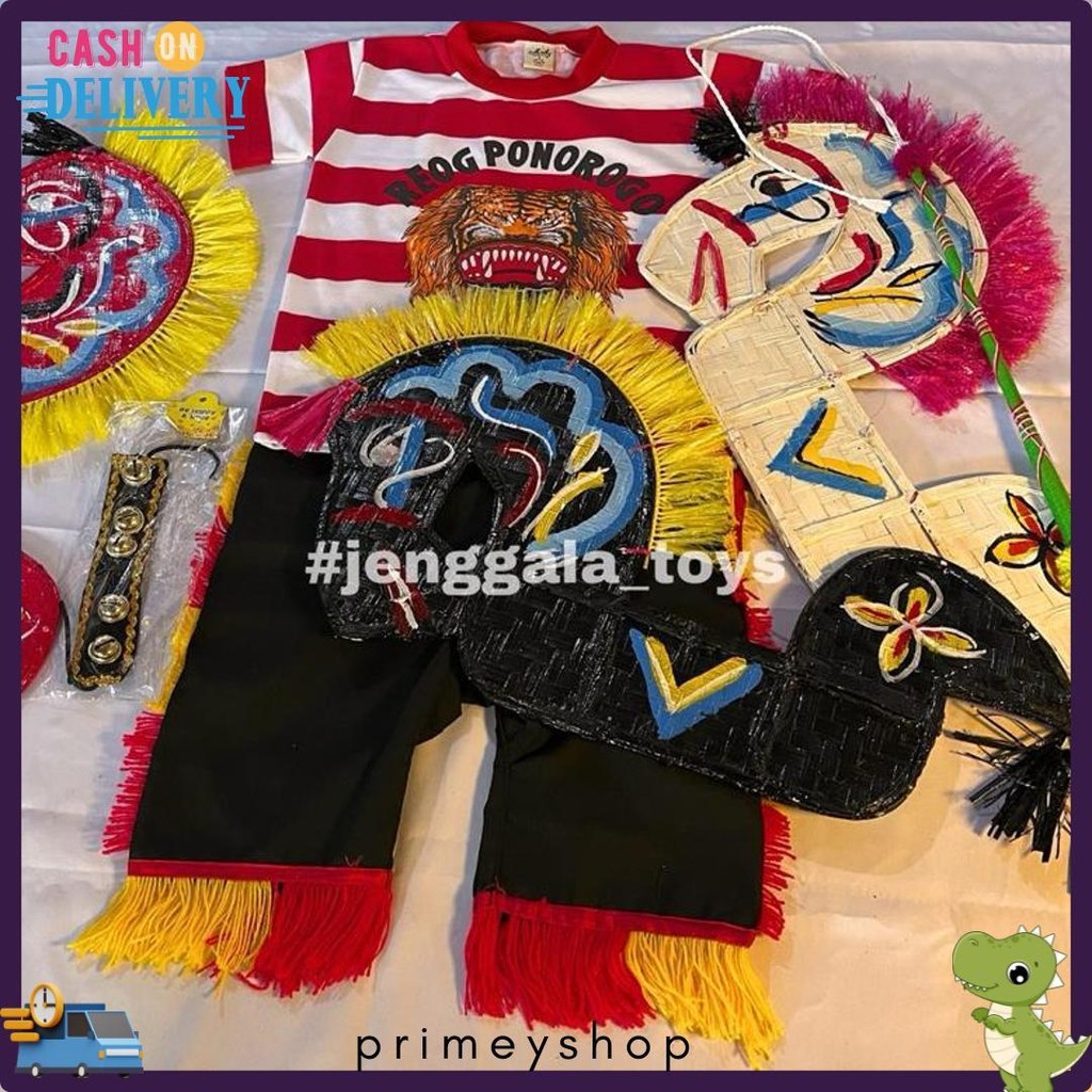Baju Jaranan Full Set Anak Tk Baju Kuda Lumping Anak Diskon
