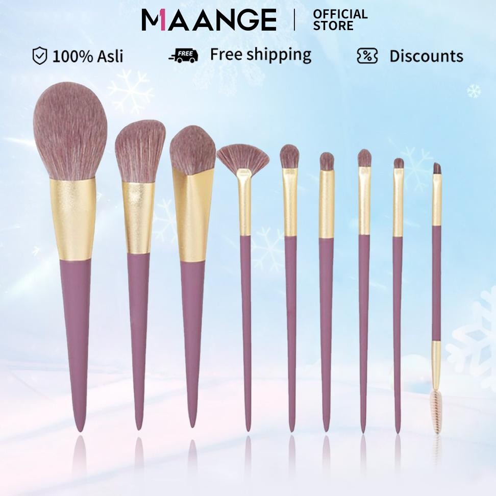

baru kuas makeup maange original - brush set & kuas tunggal