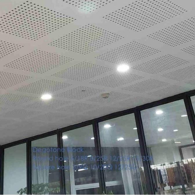 new   Gypsum Akustik / SOUND 12MM 1200X2400 / Gypsum Peredam Suara