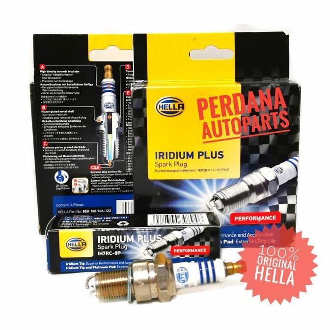 . Busi Iridium Kijang Kotak Kijang Kapsul Asli Original Hella Iridium