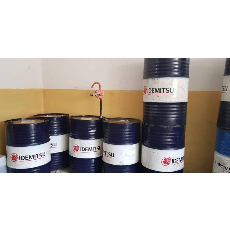 Oli HIDROLIK IDEMITSU SAE 05 Murni (Encer) kemasan 5 liter spesialis untuk Shockbreaker Hidrolik Dum