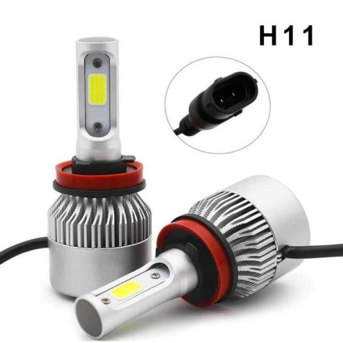 . 2PCS LAMPU DEPAN LED H11 BOHLAM LED MOBIL H11 2 PCS Avanza Xenia Innova Agya Ayla Calya Sigra Jazz