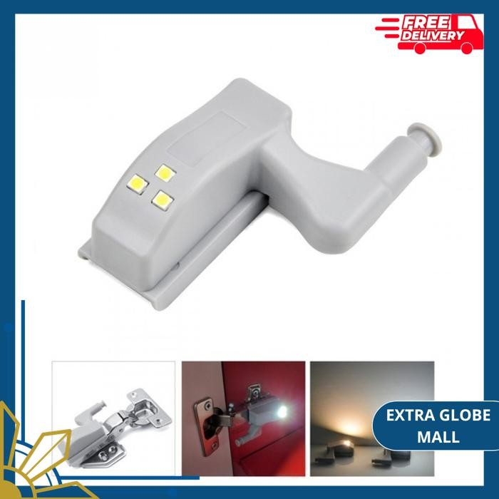 LAMPU LED ENGSEL SENDOK BUKA PINTU KABINET LEMARI LACI OTOMATIS NYALA KUALITAS BERKELAS 