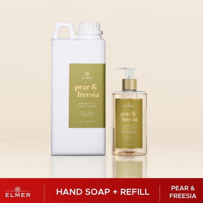 TERMURAH - SET - Refill Hand Soap + 1 Hand Soap - ELMER