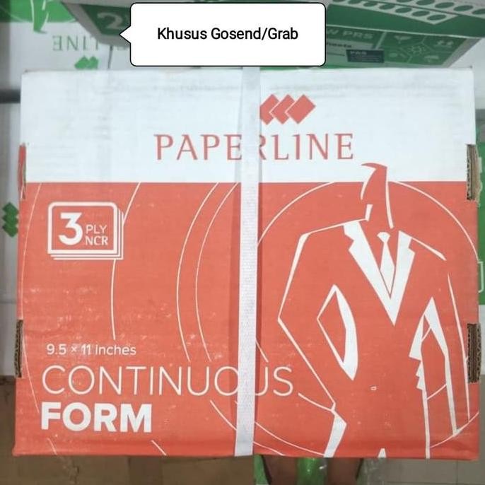 

TERLARIS - Kertas Continuous Form 3 PLY PRS 9.5" x 11" | 1000 sets | 3000 sheets