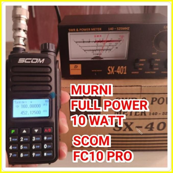 HT SCOM FC10 PRO HT FULL POWER 10 watt dual band