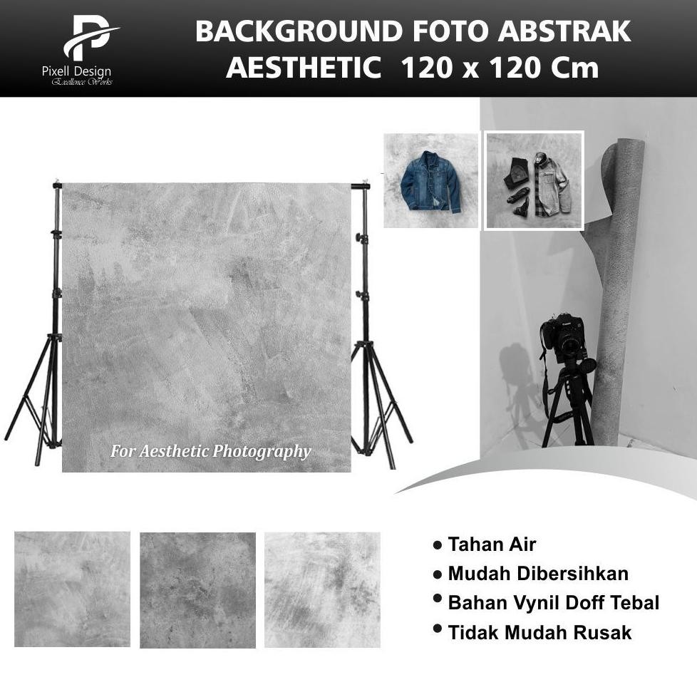 Background Foto 120 x 120 Aesthetic / Alas Foto Abstrak / Backdrop Foto Studio