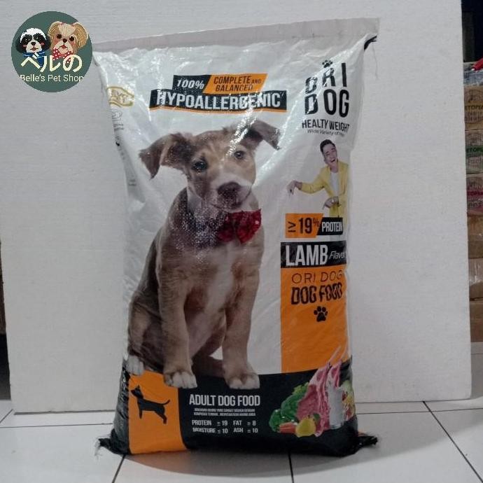 Ori Dog Hypoallergenic Lamb Flavor 20kg, Rasa Lamb, dog food