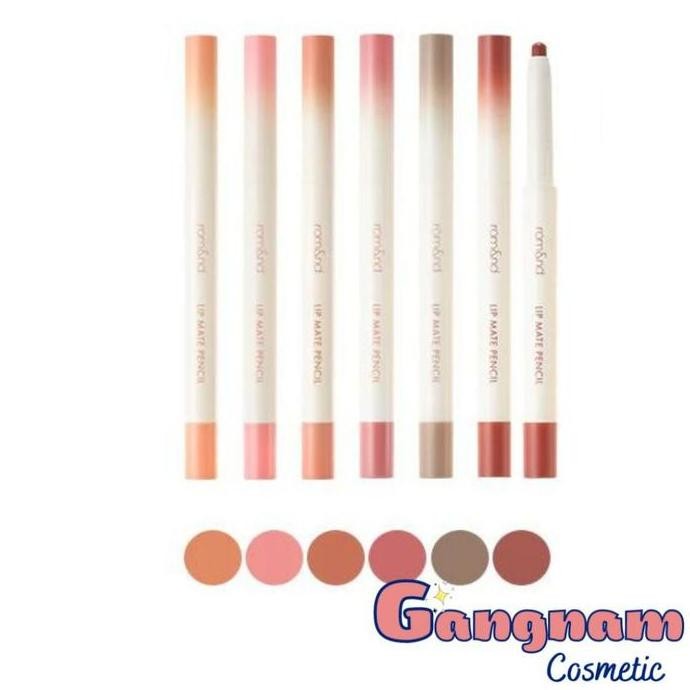 TERBARU - Romand Lip Mate Pencil - Lipstik Tahan Lama Kosmetik Bibir