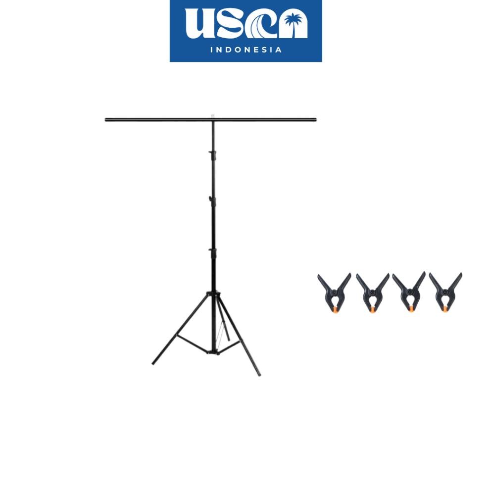 USEA - Stand Backdrop Photography Tiang Stand Background Tiang Backdrop Foto Studio