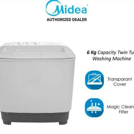 NEW Mesin Cuci Midea 2 tabung MTD79NTG