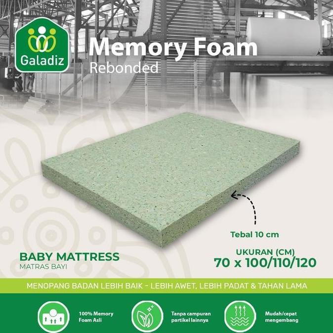 Busa Rebonded Memory Foam / Baby Matress / Tebal 10 CM