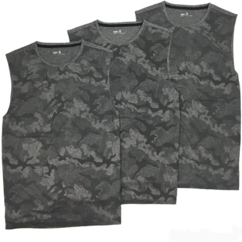 ANKO Active Fitness Men Singlet Kaos dalam pria (FNS-06) JunDW