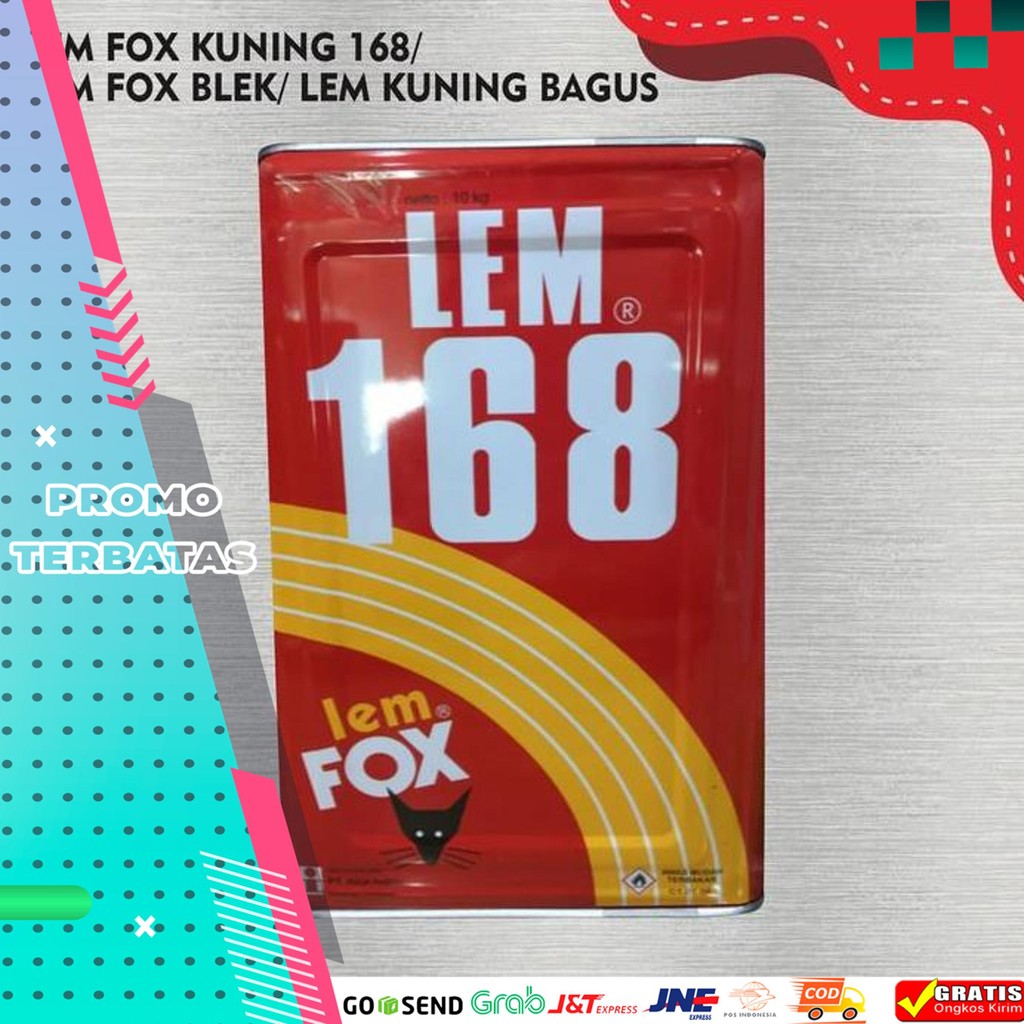 

GOSEND LEM FOX KUNING 168/ LEM FOX BLEK/ LEM KUNING BAGUS