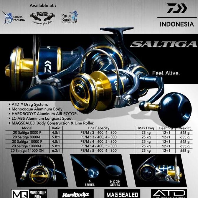 REEL DAIWA SALTIGA (SPINNING)