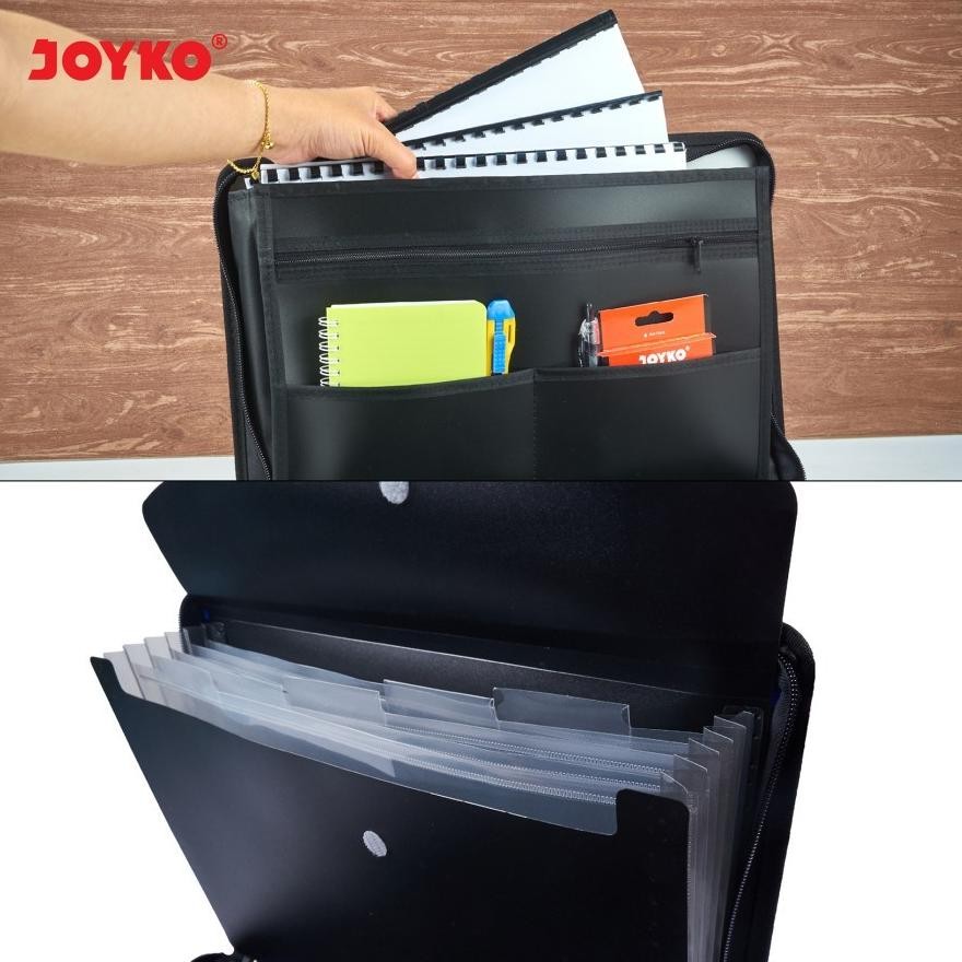 

READY STOK Expanding File Map Harmonika Tas Dokumen Joyko EF-5F4 41.2 x 29.5 cm Siap kirim