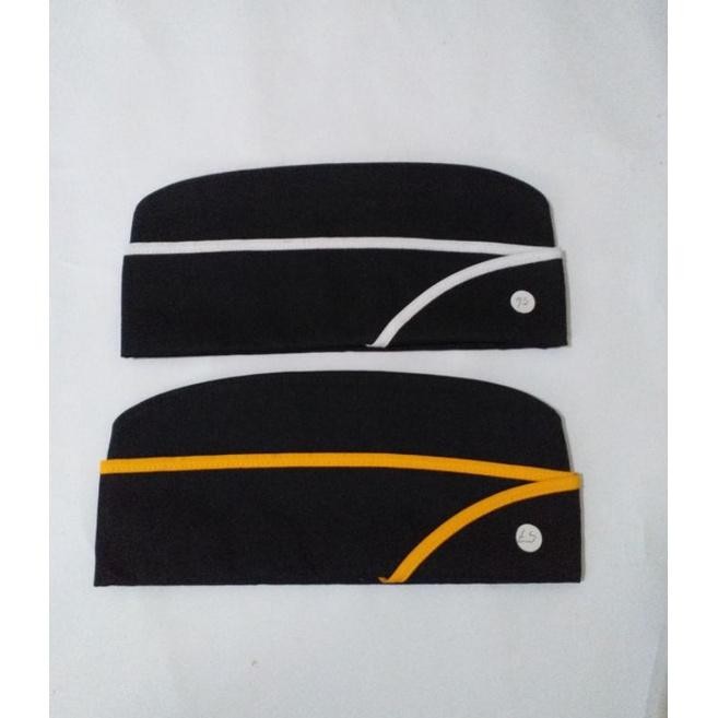 Topi MUT Perhubungan+Pin Perhubungan Warna Navy MURAH