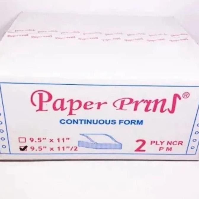 

TERLARIS - Kertas Continuous Form 2 ply A4 Full