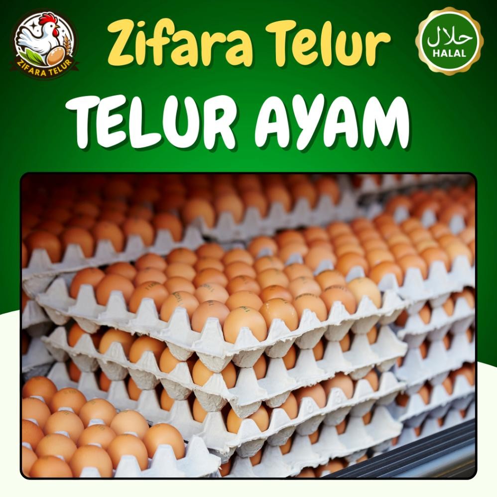 

ZIFARA TELUR - 1 KG TELUR AYAM NEGERI OMEGA PREMIUM
