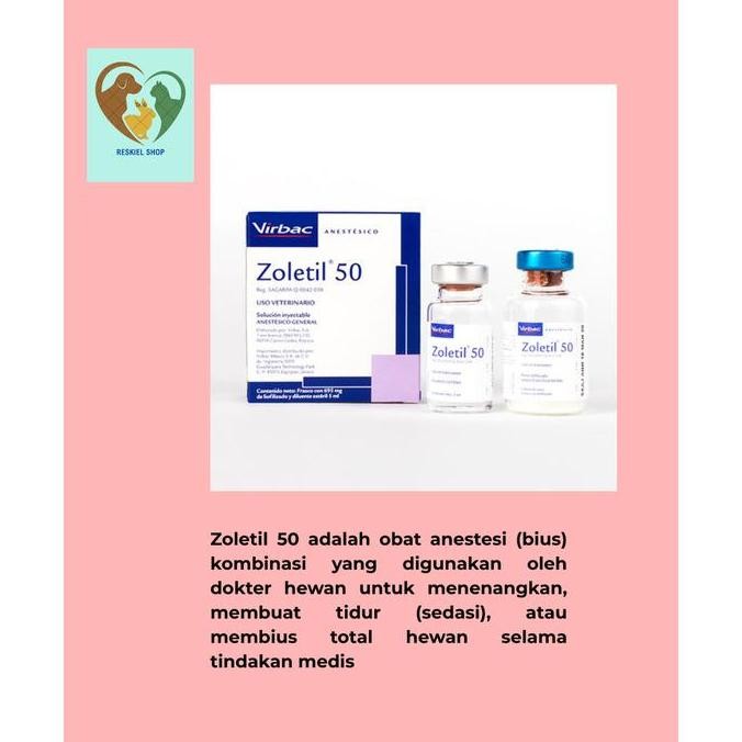 TERMURAH - zoletil 100 Sedative Anaesthetic for Cats and Dogs
