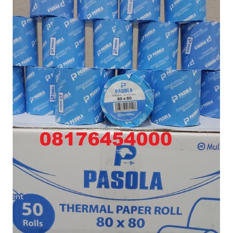

JUAL KERTAS ROLL THERMAL 80X80 MURAH KERTAS ROLL KASIR