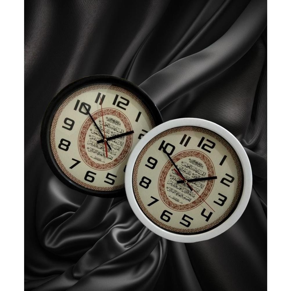 Jam Dinding Kaligrafii/Jam Dinding Aiko Kaligrafi Stok