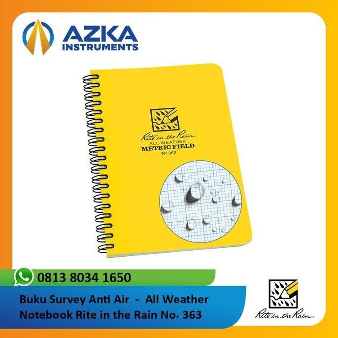 

Buku Survey Anti Air - All Weather Notebook Rite in The Rain RR 363