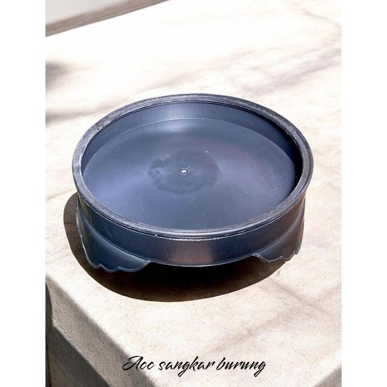 Tebok Sangkar Lovebird Plastik PP Tebal Bonus Klem RB12