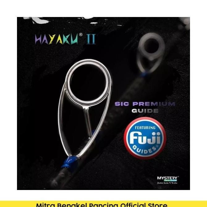 JORAN PANCING HAYAKU MYSTERY SPINNING RING GUIDE SIC ONE PIECE JIGGING ROD