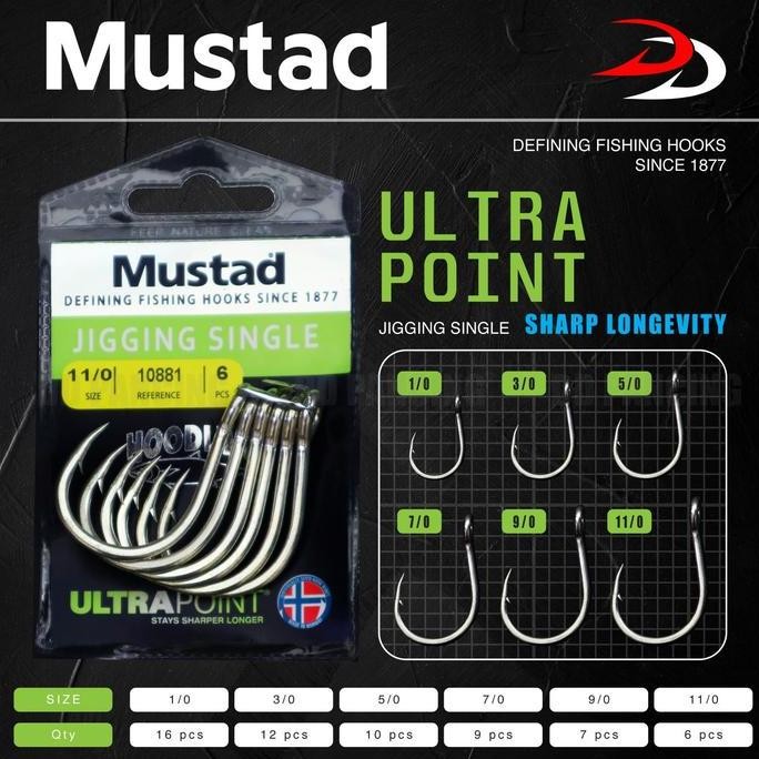 MATA PANCING MUSTAD JIGGING SINGLE HOOK