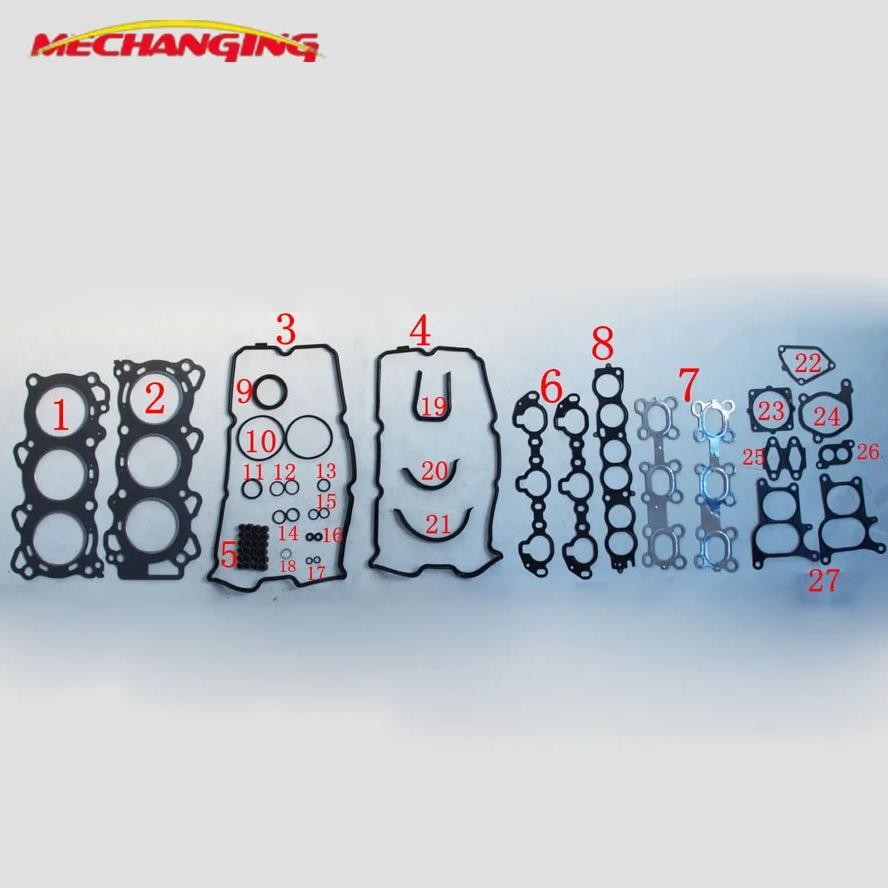 Vq23De Vq23 Fit Nissan Teana J31 J32 2.3L V6 24V Engine Overhaul Package Full Set Engine Rebuilding 