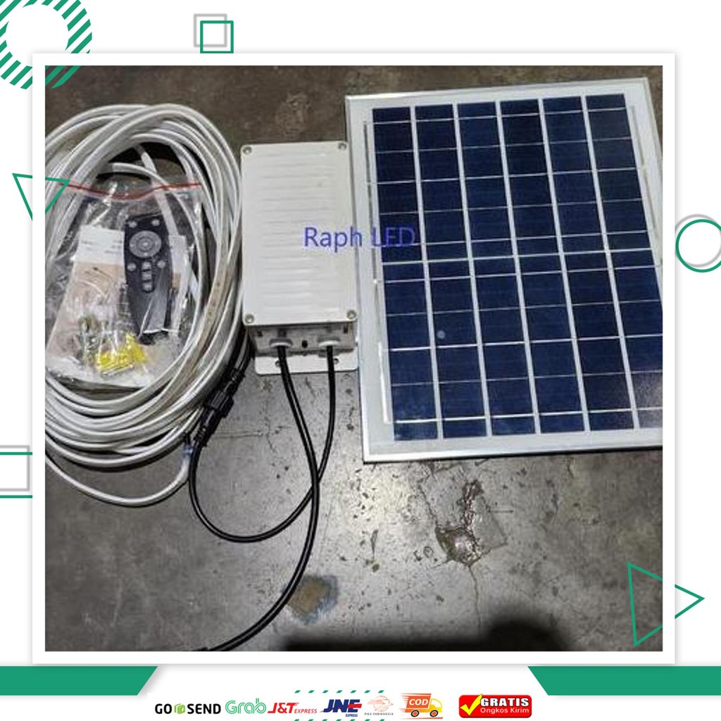 Lampu Led Strip Selang Solar Cell 20 Meter + Remote/ 10 Meter + Remote