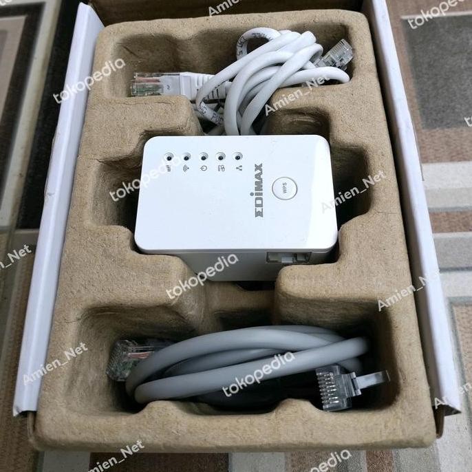 Wifi Extender Edimax Ew-7438Rpn Mini N300 New Stok