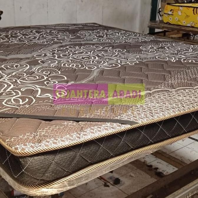 NEW topper rebonded likes latex fibertech technology airflex pelindung pelapis springbed matras trav
