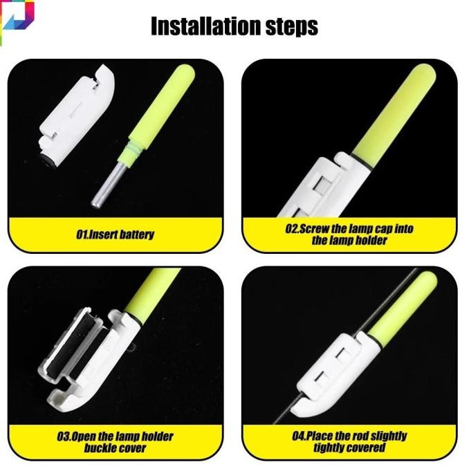 LAMPU WALESAN JORAN PANCING LED MENYALA LUMINOUS WATERPROOF BATERAI CR425 CR322 CR435 RECHARGEABLE