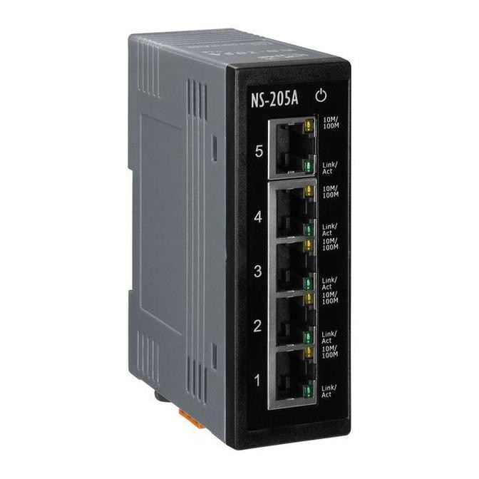 Icp Das Hub Industrial Ethernet Switch 5Port (Ns-205A Cr) New Stok