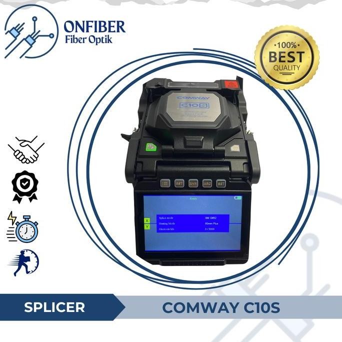 Splicer Comway C10S | Splicer Comway Backbone 6 Motor Core To Core Fusion Splicer C10S New Stok