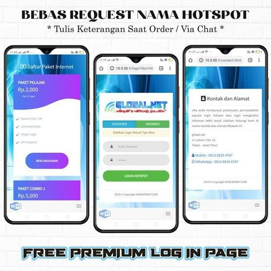 Paket Hotspot Sistem Voucher Rt Rw Net 3 Km Omni Mimo 13 Dbi 360 New Stok