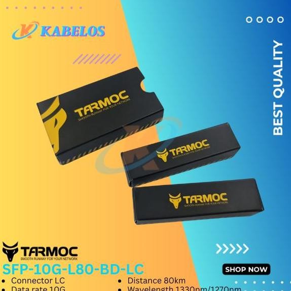 Tarmoc Sfp-10G-L80-Bd-Lc | Sfp+ 10G Bidi Sm 80Km Lc | Sfp+ 10G 80Km Lc New Stok