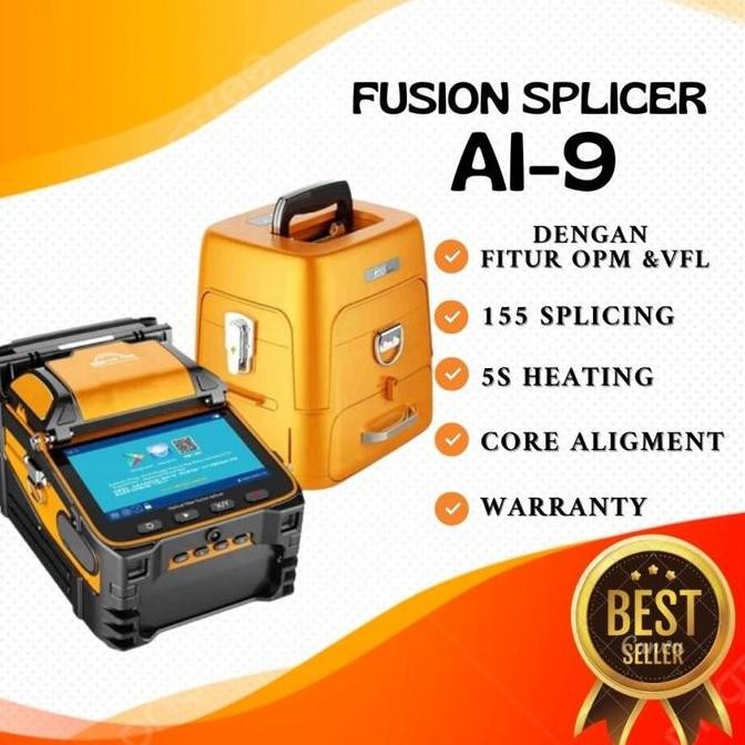 Ai9 Fiber Fusion Splicer Ai9 Splicing Ai9 Merk Signalfire New Stok